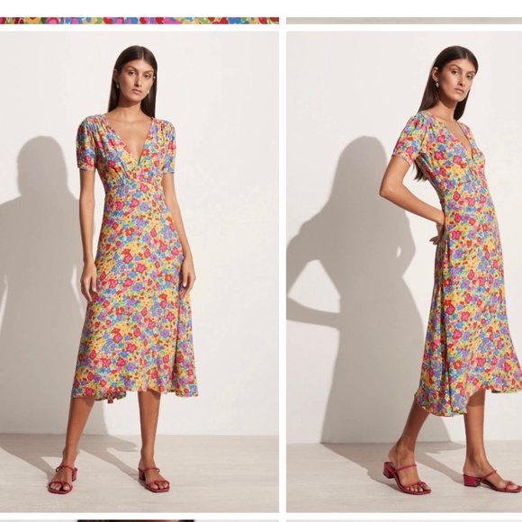 Faithful the Brand floral midi dress - Picture 5 of 8